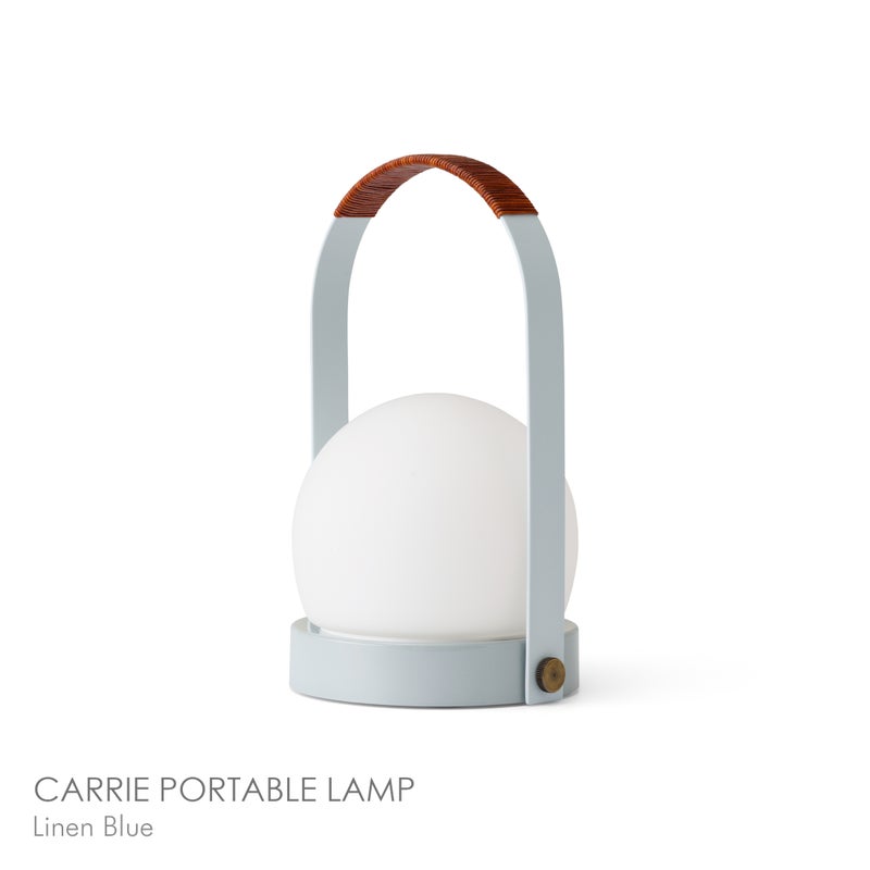 Audo Copenhagen（オドー・コペンハーゲン） / CARRIE PORTABLE LAMP（キャリー ポータブル ランプ） / レザーハンドル付 / 全5色 / テーブルランプ