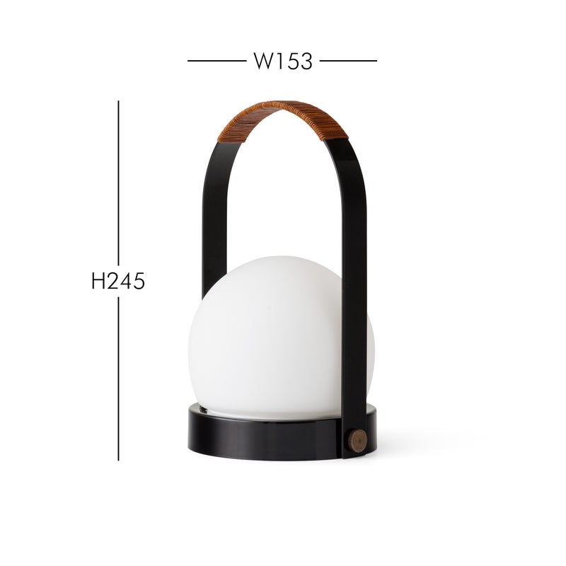 Audo Copenhagen（オドー・コペンハーゲン） / CARRIE PORTABLE LAMP（キャリー ポータブル ランプ） / レザーハンドル付 / 全5色 / テーブルランプ