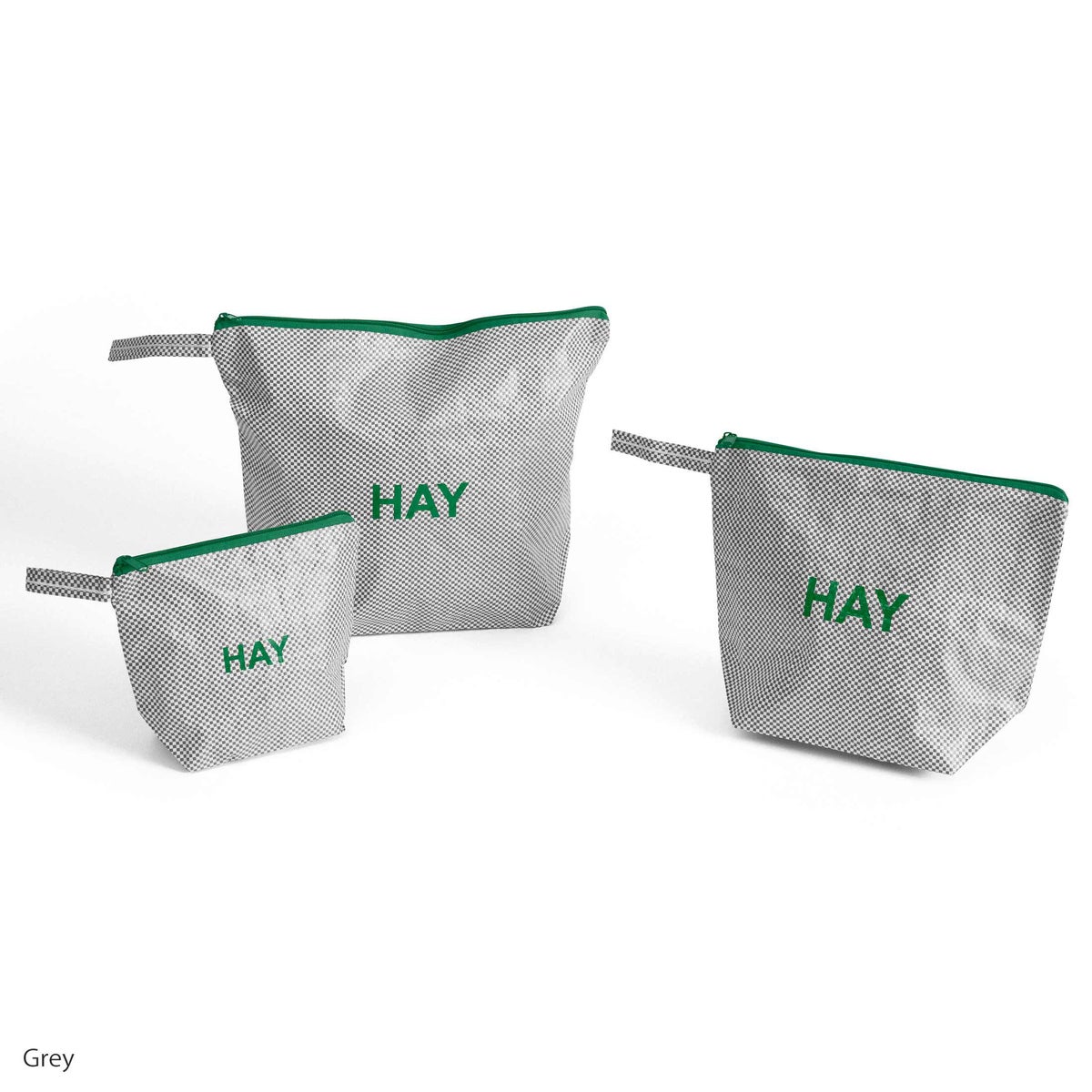 HAY（ヘイ） / CANDY MONO WASH BAG-WASH SET OF 3（キャンディモノウォッシュバッグ） / 全2色 / ポーチ3点セット