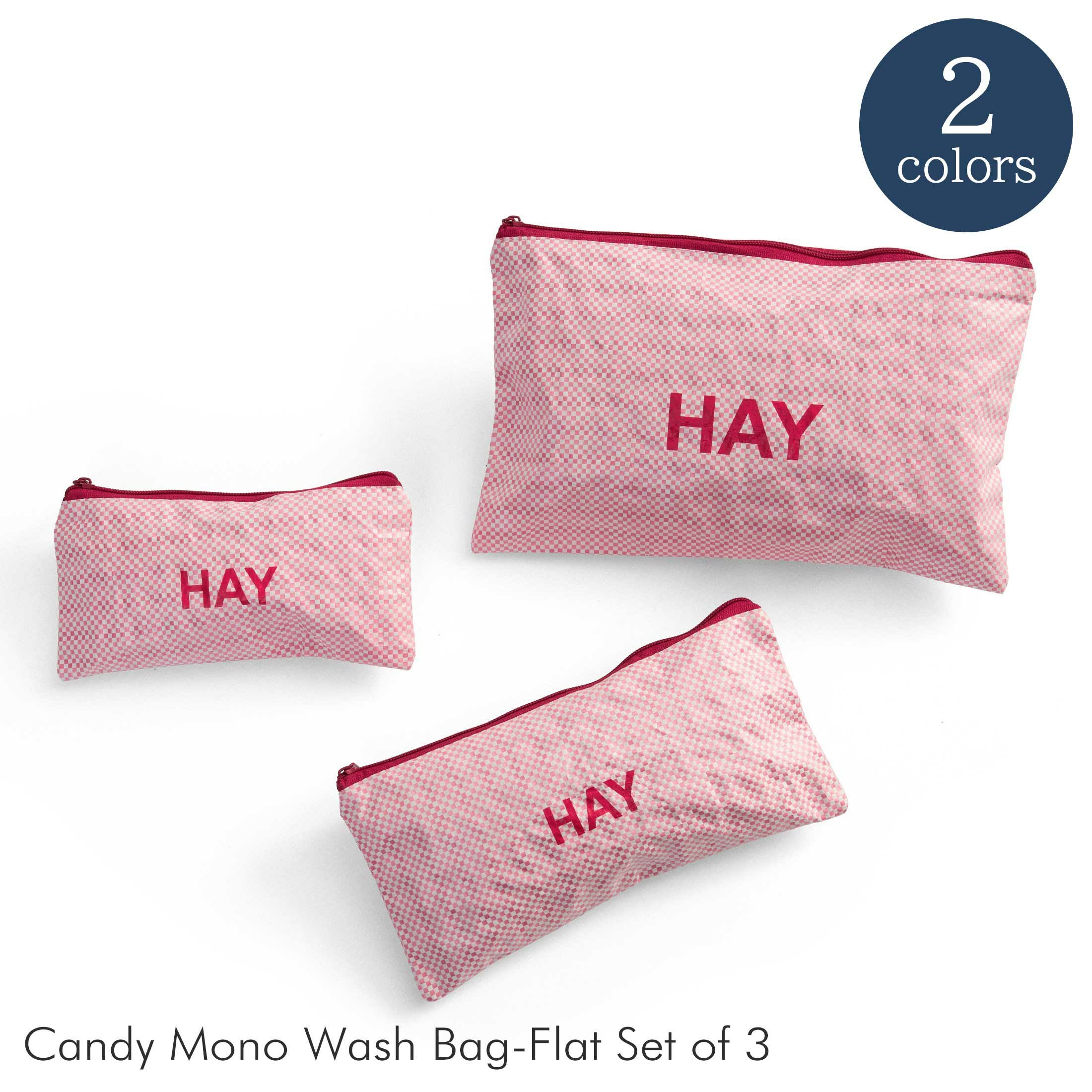 決算キャンペーンpt10倍】HAY（ヘイ） / CANDY MONO WASH BAG-FLAT SET