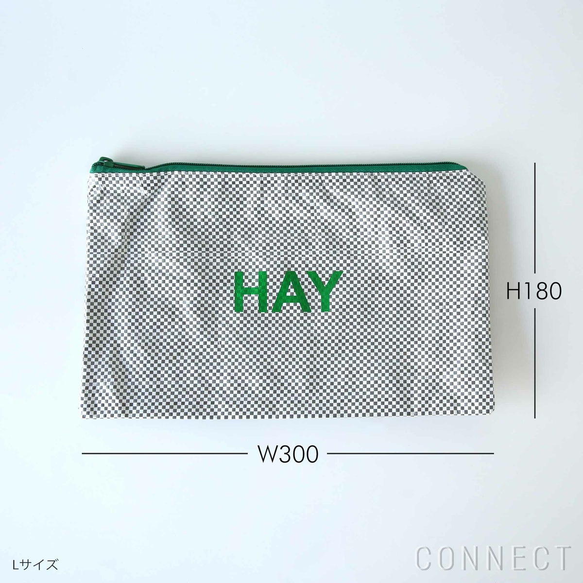 HAY（ヘイ） / CANDY MONO WASH BAG-FLAT SET OF 3（キャンディモノ ウォッシュバッグ フラット） / 全2色 / ポーチ3点セット