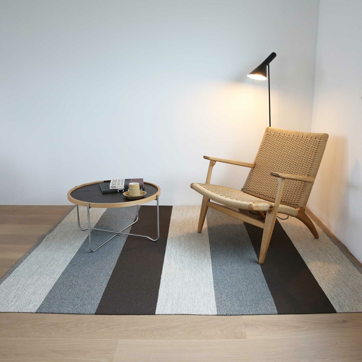 【アウトレット】KASTHALL（カスタール） / HAGGA（ヘッゴ） / Uni Stripe / Special mix（160×200cm） / ラグ'