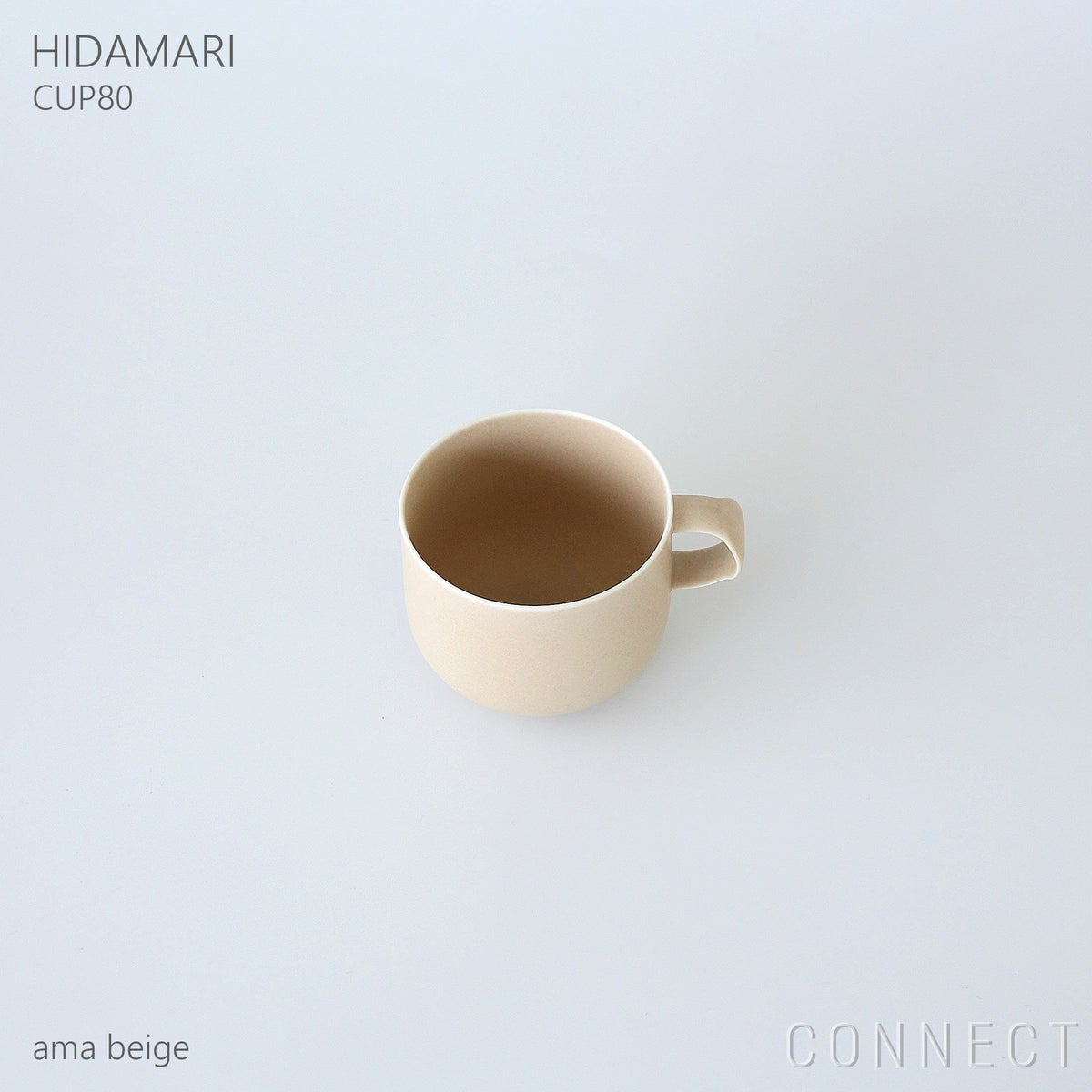 yumiko iihoshi porcelain （イイホシユミコ） / HIDAMARI（ヒダマリ） / CUP80（カップ） / coffee cup / 全2色