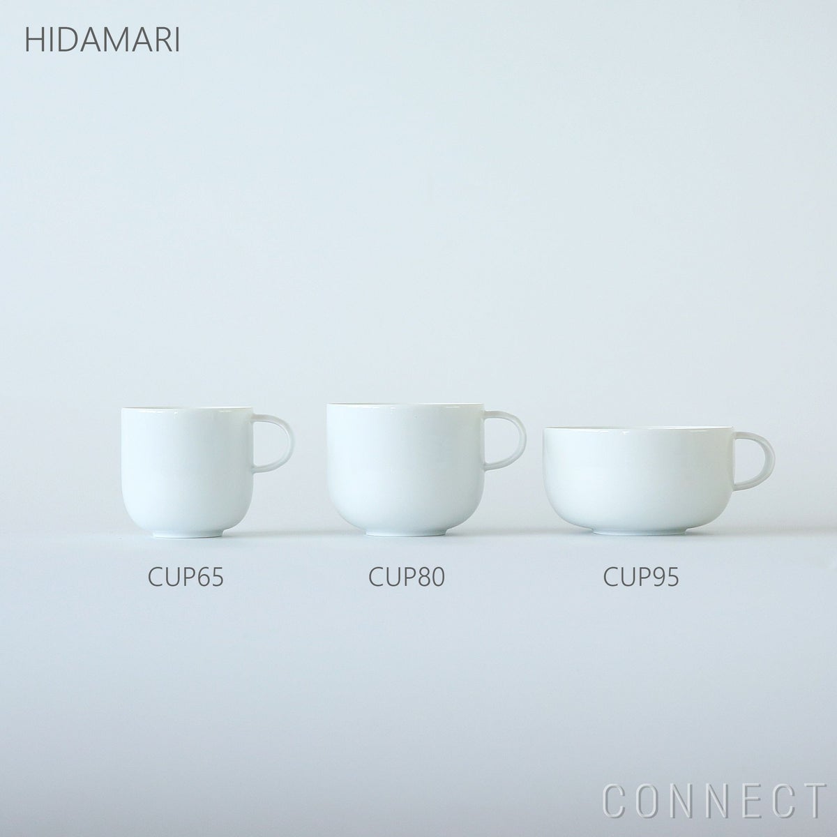 yumiko iihoshi porcelain （イイホシユミコ） / HIDAMARI（ヒダマリ） / CUP80（カップ） / coffee cup / 全2色