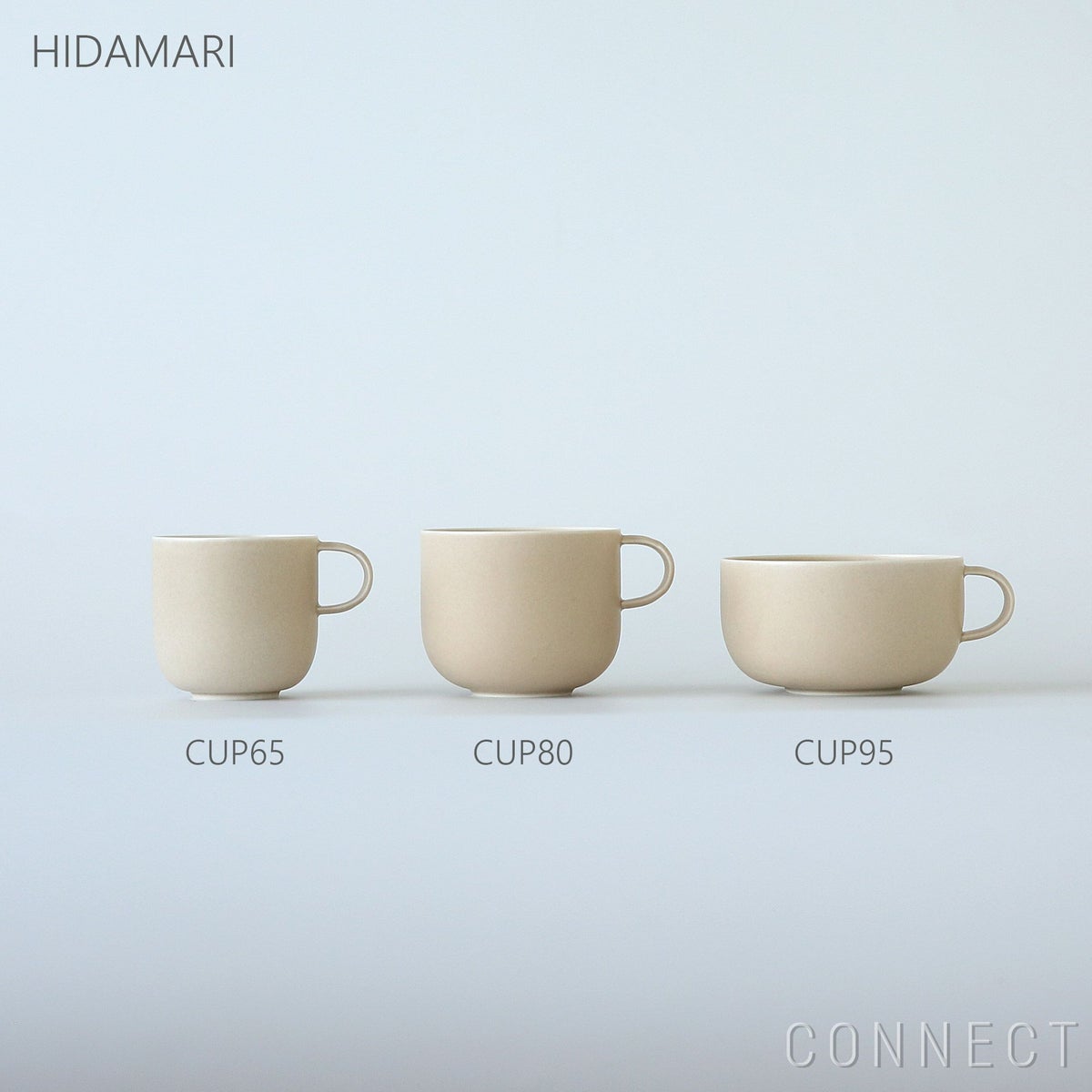 yumiko iihoshi porcelain （イイホシユミコ） / HIDAMARI（ヒダマリ） / CUP80（カップ） / coffee cup / 全2色