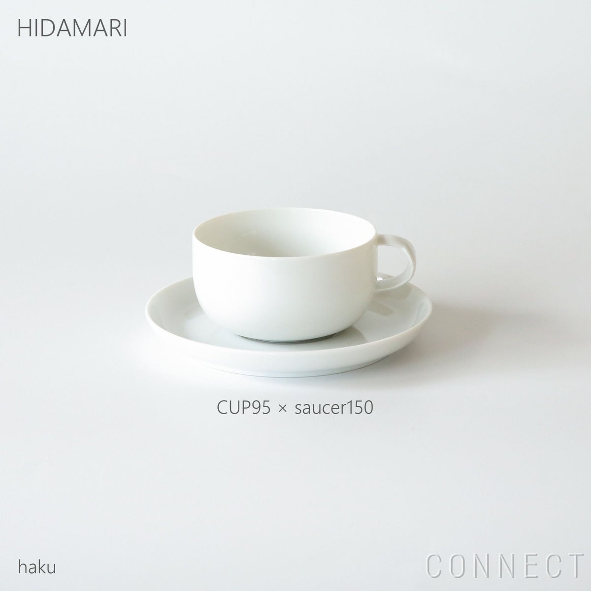 yumiko iihoshi porcelain （イイホシユミコ） / HIDAMARI（ヒダマリ） / saucer150（ソーサー） / 全2色 φ15cm