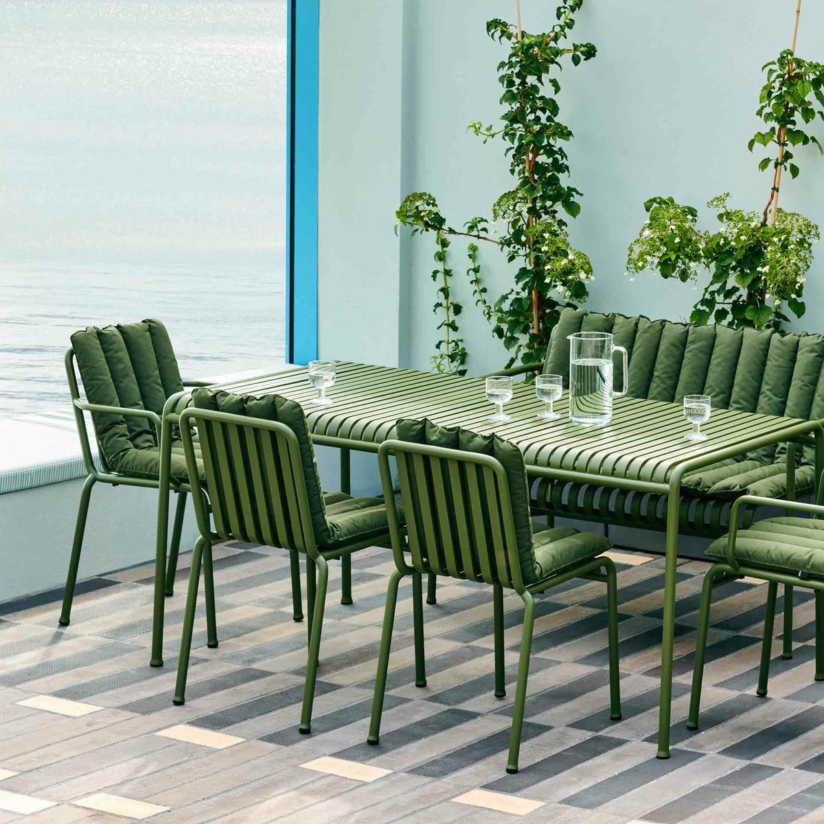 HAYアウトドアキャンペーン】HAY（ヘイ） / PALISSADE（パリサード） / CHAIR & ARM CHAIR/ SOFT QUILTED CUSHION（チェア＆アームチェア用ソフトキルトクッション） / 全4色 / アウトドア《PC PORTABLEプレゼント》