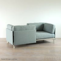 Vitra（ヴィトラ） / Anagram Sofa（アナグラムソファ）2シーター / Dumet（デュメ）28 sage steel blue / アルミベース・チョークパウダーコート仕上げ / ソファ