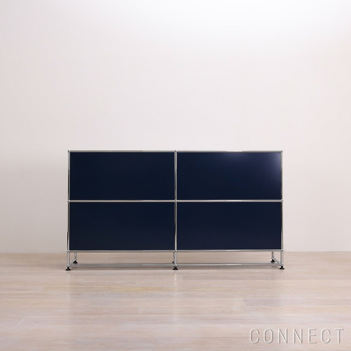 USMハラー（ユーエスエムハラー） / Sideboard（サイドボード） / W1573×D373×H840mm / ドロップダウンドア×4 / スティールブルー
