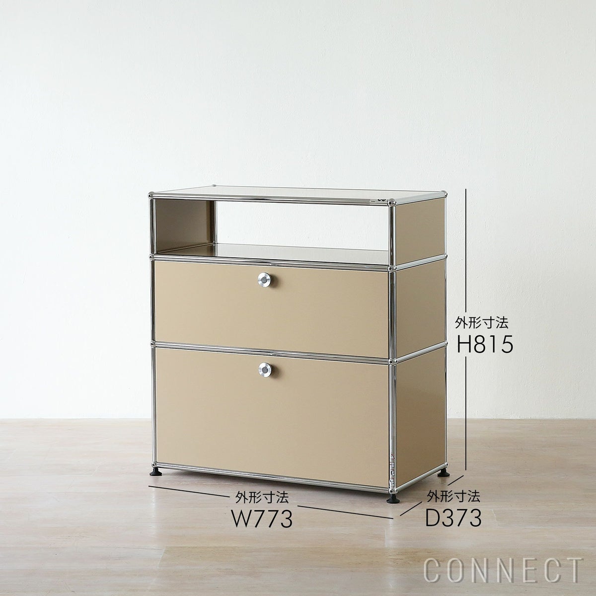 USMハラー（ユーエスエムハラー） / Sideboard（サイドボード） / W773×D373×H1240mm / ドロップダウンドア×2 / USMベージュ