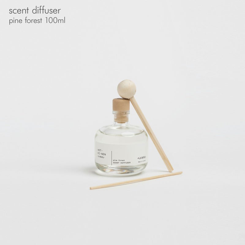 HET・KI・NEN（ヘトキネン） / scent diffuser（セントディフューザー） / pine forest（パインフォレスト） 100ml / フレグランス