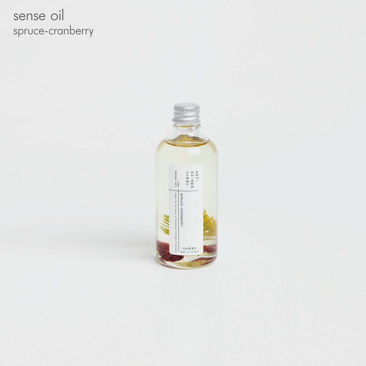 HET・KI・NEN（ヘトキネン） / sense oil（センスオイル） / spruce-cranberry（スプルース・クランベリー） / 保湿ボディオイル