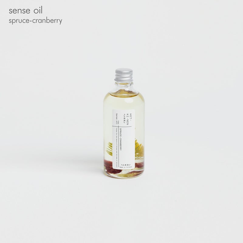 HET・KI・NEN（ヘトキネン） / sense oil（センスオイル） / spruce-cranberry（スプルース・クランベリー） / 保湿ボディオイル