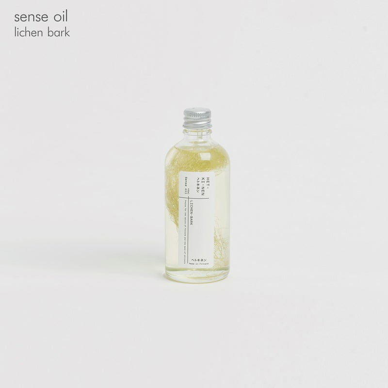 sense oil（センスオイル） / lichen bark（ライケンバーク） / 保湿ボディオイル