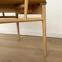 【ポイント20倍】【アウトレット】FRITZ HANSEN（フリッツ・ハンセン） / N01（エヌゼロワン） / Beech ビーチ / 固定式（レザーブラック） / アームチェア