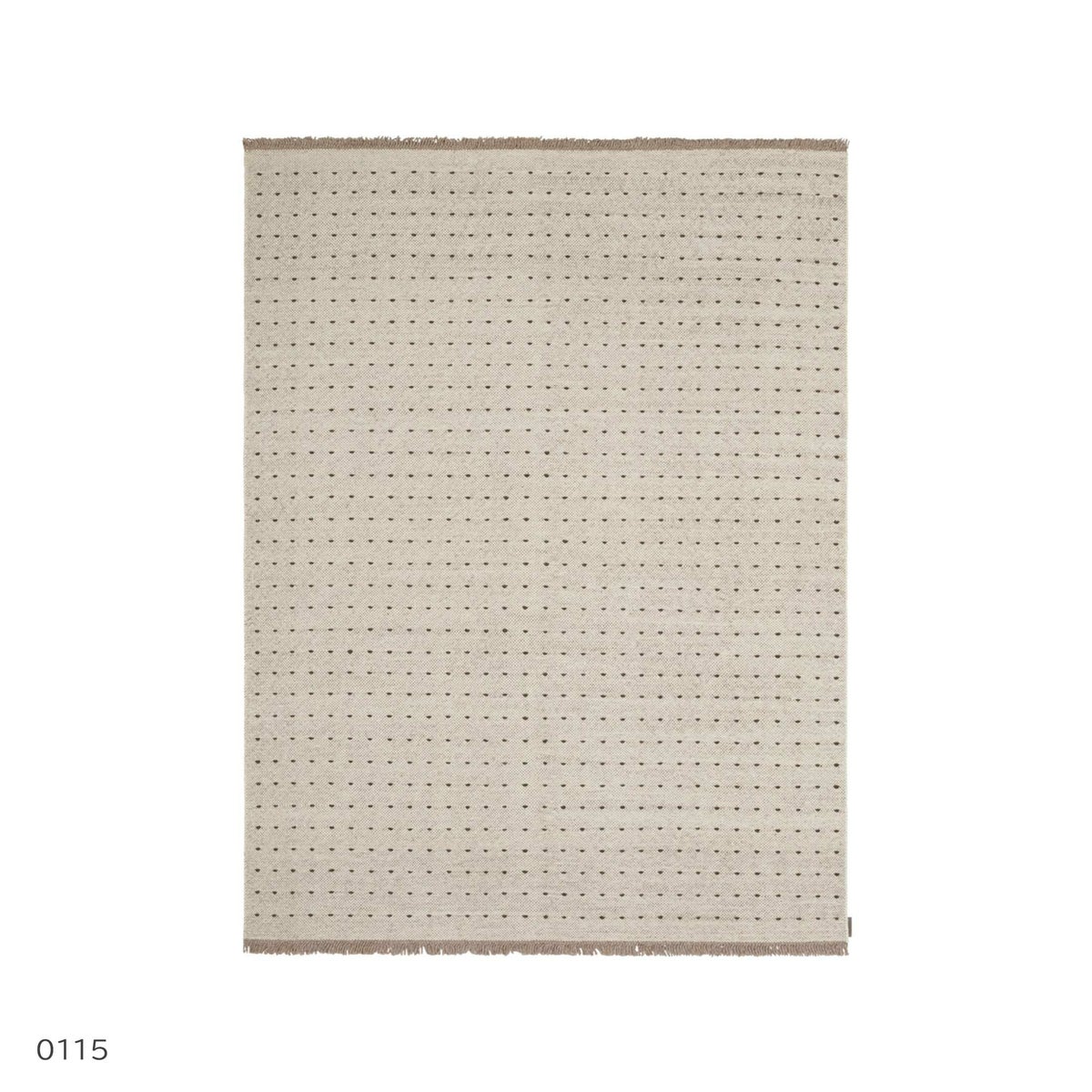 Kvadrat（クヴァドラ） / Yield Dot Naturally Coloured Fringes（イールド ドット ナチュラリー カラード フリンジ） / 20150（250cm×350cm） / ラグ