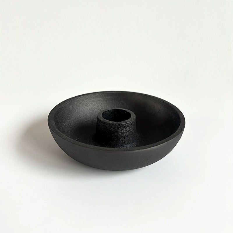 【アウトレット】Ferm Living（ファームリビング） / Bowl Candle Holder（キャンドルホルダー） / Single - Blackened Alminium