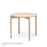 Karimoku New Standard（カリモク ニュースタンダード） / CASTOR TABLE ROUND 85（キャストールテーブル ラウンド85） / 全2色 / ダイニングテーブル