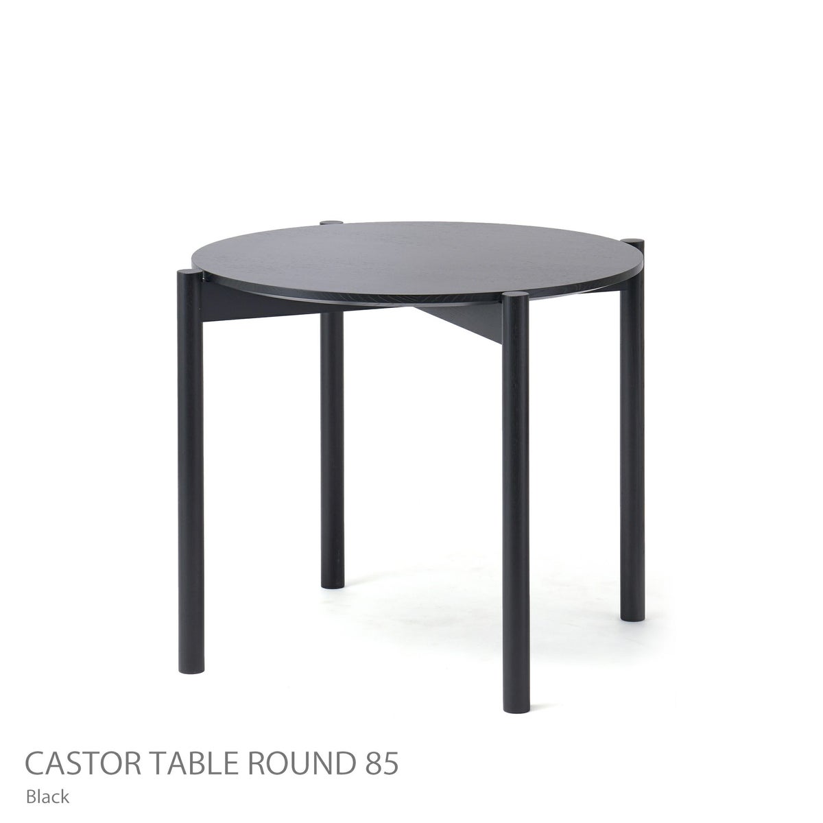 Karimoku New Standard（カリモク ニュースタンダード） / CASTOR TABLE ROUND 85（キャストールテーブル ラウンド85） / 全2色 / ダイニングテーブル