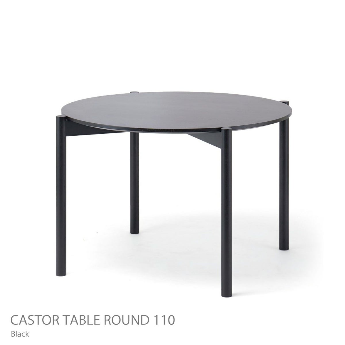 Karimoku New Standard（カリモク ニュースタンダード） / CASTOR TABLE ROUND 110（キャストールテーブル ラウンド110） / 全2色 / ダイニングテーブル