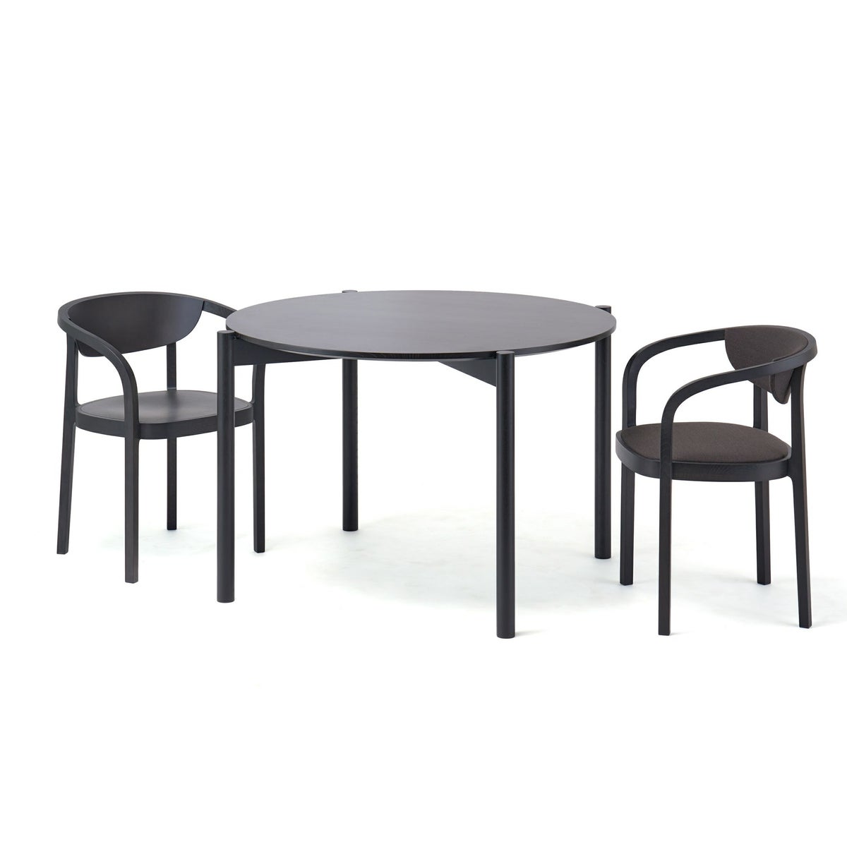 Karimoku New Standard（カリモク ニュースタンダード） / CASTOR TABLE ROUND 110（キャストールテーブル ラウンド110） / 全2色 / ダイニングテーブル