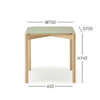 Karimoku New Standard（カリモク ニュースタンダード） / CASTOR TABLE LINOLEUM 75（キャストールテーブルリノリウム 75）