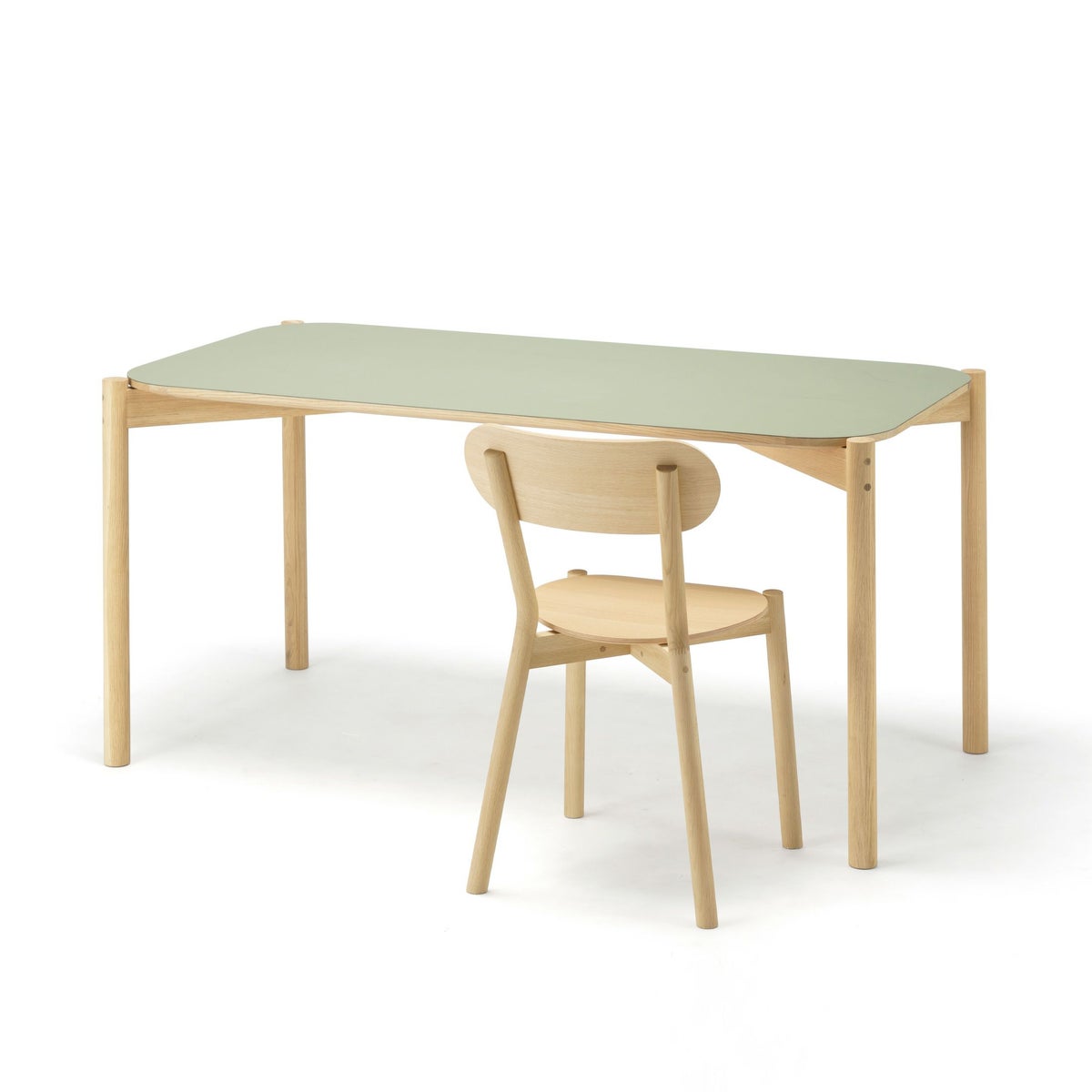 Karimoku New Standard（カリモク ニュースタンダード） / CASTOR TABLE LINOLEUM 150（キャストールテーブルリノリウム 150）