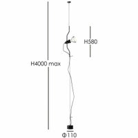 FLOS（フロス） / PARENTESI D（パレンテシ D） / 全4色 / ペンダントライト