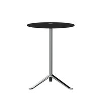 FRITZ HANSEN（フリッツ・ハンセン） / Little Friend（リトルフレンド） / KS12（丸天板・高さ固定式） / ブラック / ベース（ポリッシュ仕上げ） / サイドテーブル