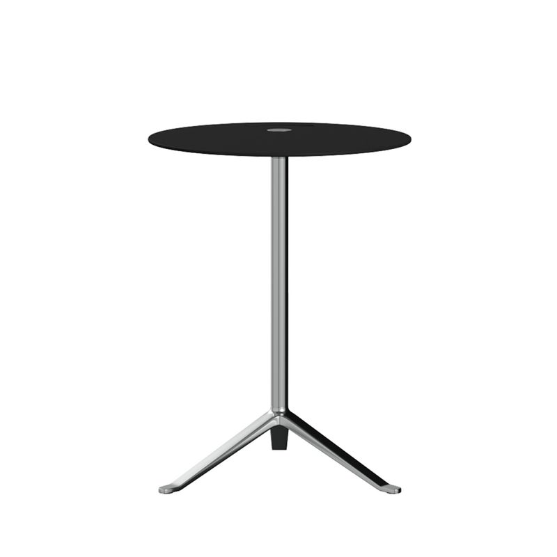 FRITZ HANSEN（フリッツ・ハンセン） / Little Friend（リトルフレンド） / KS12（丸天板・高さ固定式） / ブラック / ベース（ポリッシュ仕上げ） / サイドテーブル