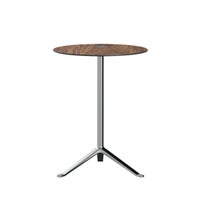 FRITZ HANSEN（フリッツ・ハンセン） / Little Friend（リトルフレンド） / KS12（丸天板・高さ固定式） / ウォルナット / ベース（ポリッシュ仕上げ） / サイドテーブル