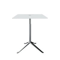 FRITZ HANSEN（フリッツ・ハンセン） / Little Friend（リトルフレンド） / KS13（四角天板・昇降式） / ホワイト / ベース（ポリッシュ仕上げ） / サイドテーブル