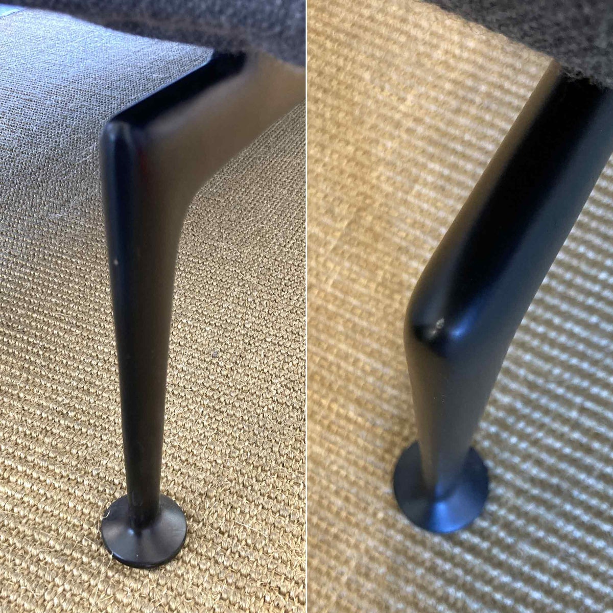 【アウトレット】Vitra（ヴィトラ） / Suita Chaise Lougue small（スイタシェーズロングスモール）バッククッションクラシック / レフト / ソフト / ベーシックダーク脚・パウダーコート仕上げ / ソファ