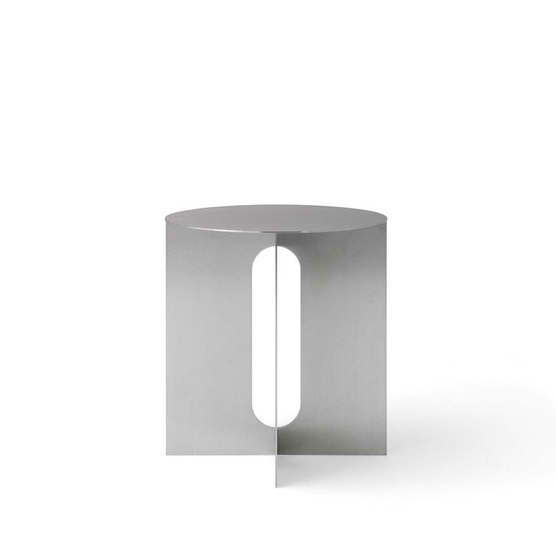 Audo Copenhagen（オドー・コペンハーゲン） / ANDROGYNE SIDE TABLE（アンドロジーン サイドテーブル）Φ40 / Brushed Steel