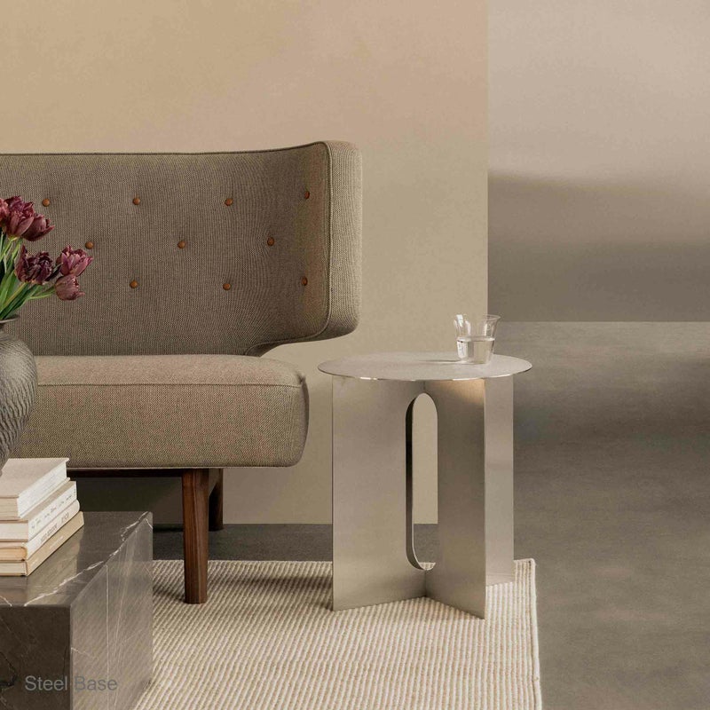 Audo Copenhagen（オドー・コペンハーゲン） / ANDROGYNE SIDE TABLE（アンドロジーン サイドテーブル）Φ40 / Brushed Steel