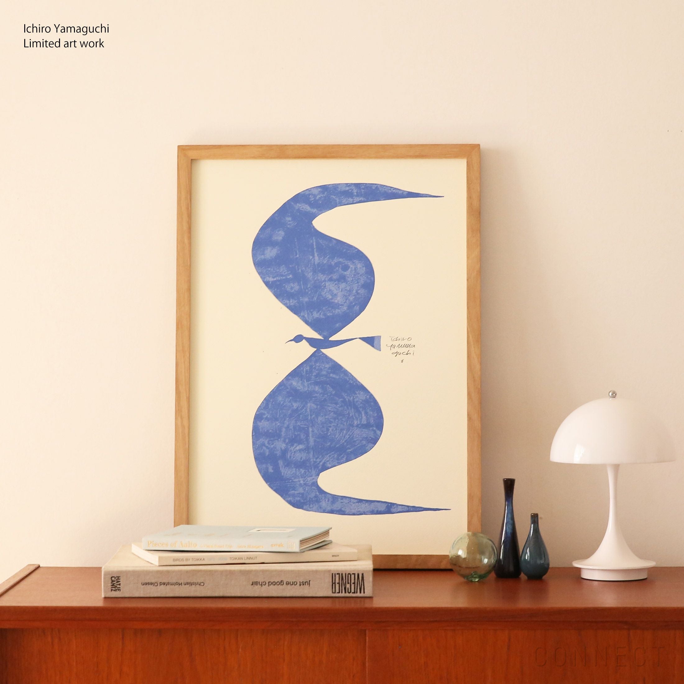 山口一郎 / Giclee（ジクレー印刷）「青い鳥」 / Mサイズ / アート