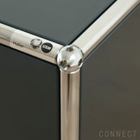 USMハラー（ユーエスエムハラー） / TV Board（テレビボード） / W3023×D523×H390mm / ドロップダウンドア×2 ガラスドア×2（ディバイダーシェルフ×2） / アントラサイト