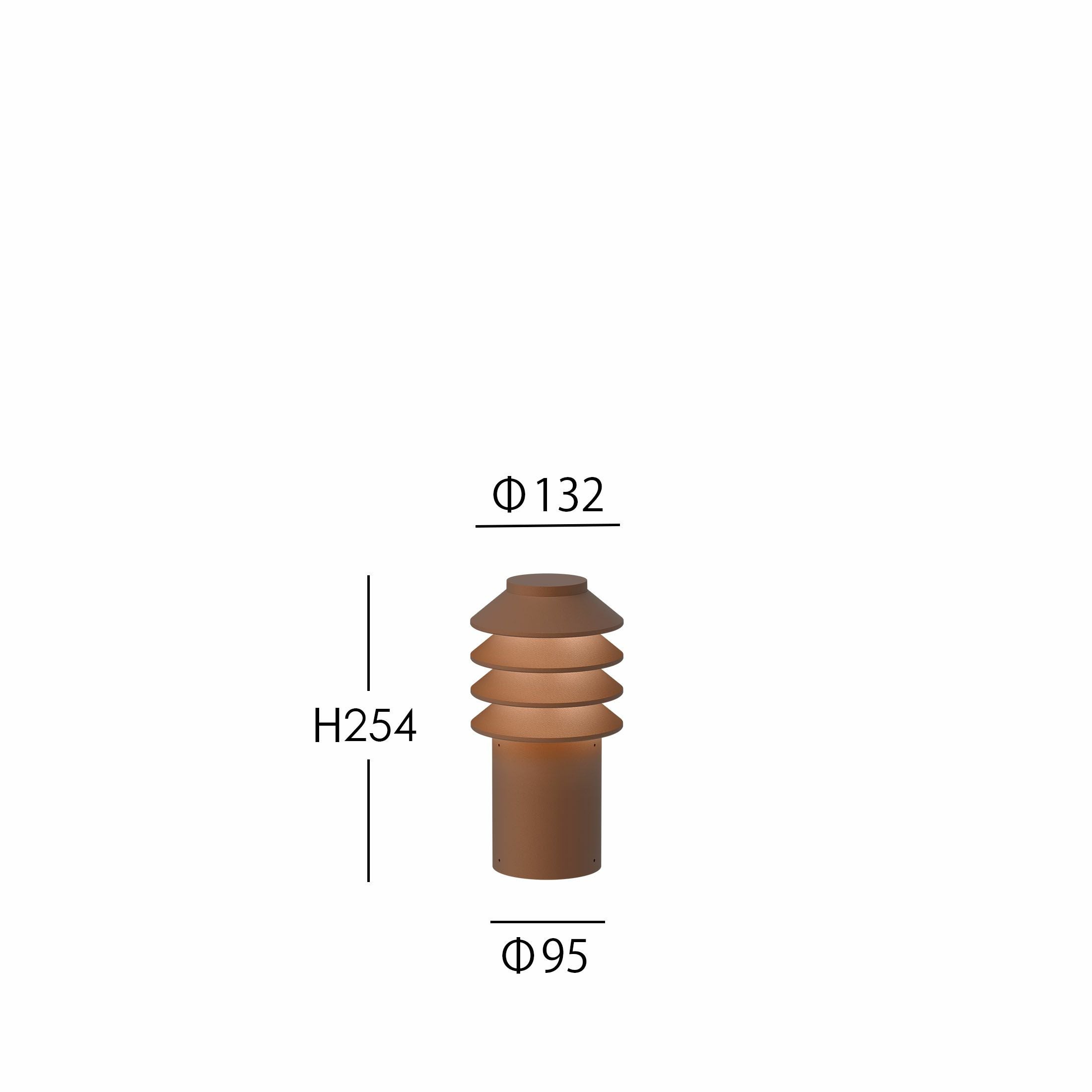 Louis Poulsen（ルイスポールセン） / Bysted Garden Bollard