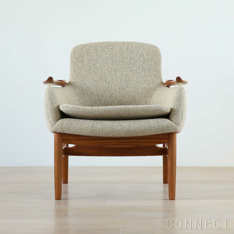 HOUSE OF FINN JUHL（ハウス・オブ・フィンユール） / 53 CHAIR W/ CUSHION / チーク材・オイル仕上げ / Moss 0020（モス） / ラウンジチェア