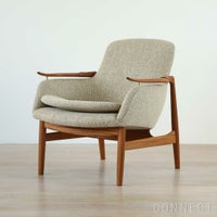 HOUSE OF FINN JUHL（ハウス・オブ・フィンユール） / 53 CHAIR W/ CUSHION / チーク材・オイル仕上げ / Moss 0020（モス） / ラウンジチェア