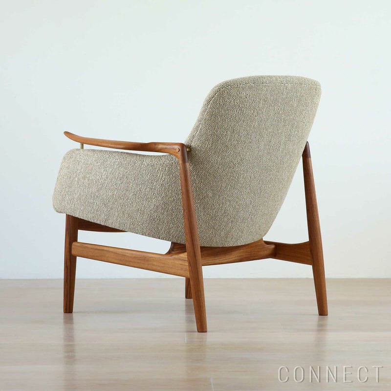 HOUSE OF FINN JUHL（ハウス・オブ・フィンユール） / 53 CHAIR W/ CUSHION / チーク材・オイル仕上げ / Moss 0020（モス） / ラウンジチェア