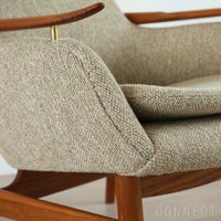 HOUSE OF FINN JUHL（ハウス・オブ・フィンユール） / 53 CHAIR W/ CUSHION / チーク材・オイル仕上げ / Moss 0020（モス） / ラウンジチェア