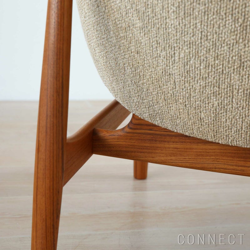 HOUSE OF FINN JUHL（ハウス・オブ・フィンユール） / 53 CHAIR W/ CUSHION / チーク材・オイル仕上げ / Moss 0020（モス） / ラウンジチェア