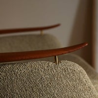 HOUSE OF FINN JUHL（ハウス・オブ・フィンユール） / 53 CHAIR W/ CUSHION / チーク材・オイル仕上げ / Moss 0020（モス） / ラウンジチェア