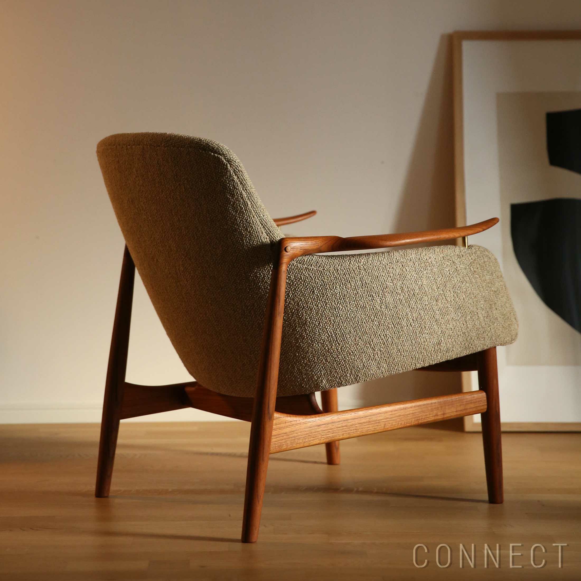 北欧風ラウンジチェア　無垢材オイル仕上げ 53 CHAIR（ラウンジチェア） HOUSE OF FINN JUHL（ハウス・オブ