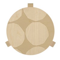 Artek（アルテック） ＋ Marimekko（マリメッコ） / STOOL 60 Kivet（スツール60 キヴェット） / バーチ材 / ナチュラルラッカー / スツール 《90周年 Anniversary editions》