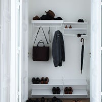 String Furniture（ストリング ファニチャー） / String System（ストリング システム） / メタルシェルフ用レール（ホワイト） / ラージ W72cm / アクセサリーパーツ