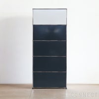 USMハラー（ユーエスエムハラー） / Cabinet（キャビネット） / W773×D373×H1790mm / ドロップダウンドア×4 / ピュアホワイト・アントラサイト