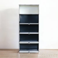 USMハラー（ユーエスエムハラー） / Cabinet（キャビネット） / W773×D373×H1790mm / ドロップダウンドア×4 / ピュアホワイト・アントラサイト