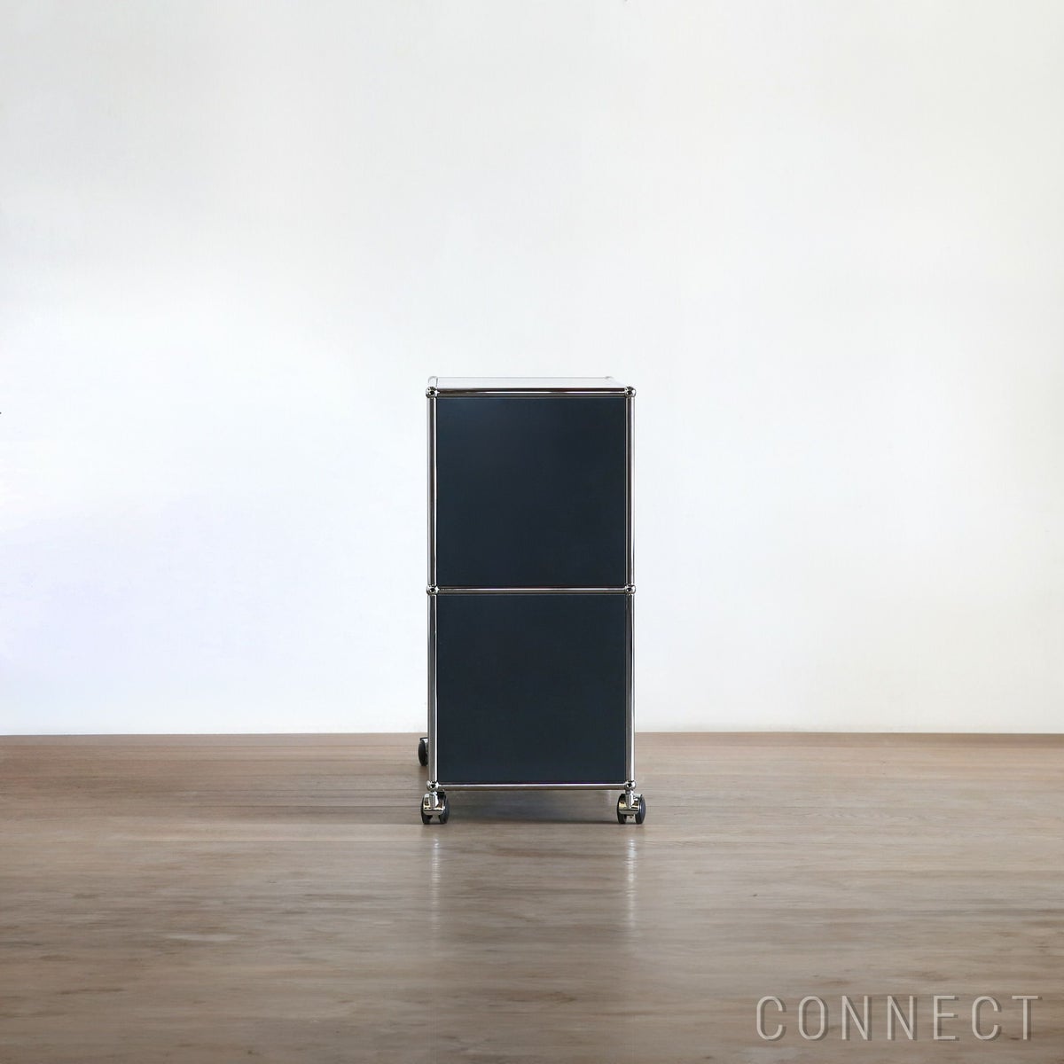 USMハラー（ユーエスエムハラー） / Lowboard（ローボード） / W773×D373×H780mm / ドロップダウンドア×2 ソフトキャスター×4（ロック機能なし×2 / ロック機能付き×2） / アントラサイト